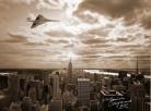 Concorde over New York 2002 - Signed 16x12